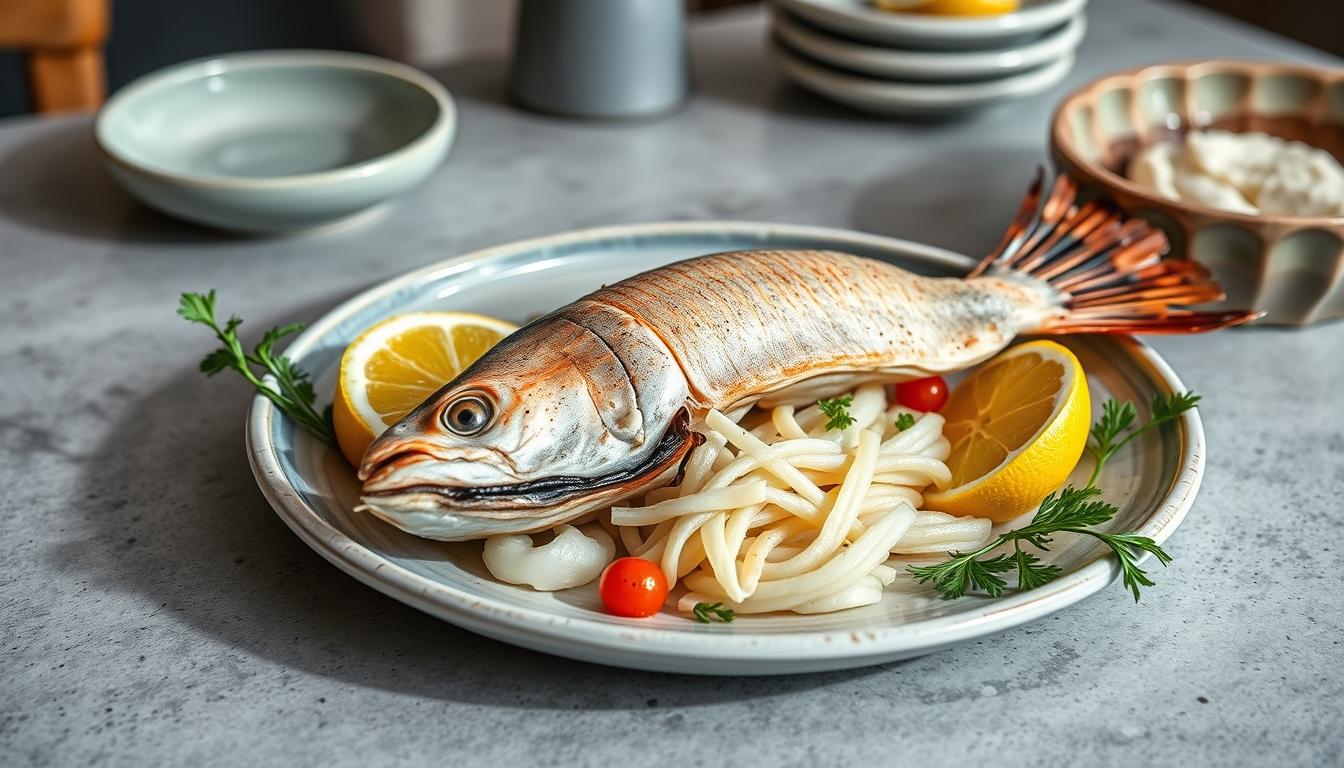 Fresh seasonal ingredients arranged for home cooking