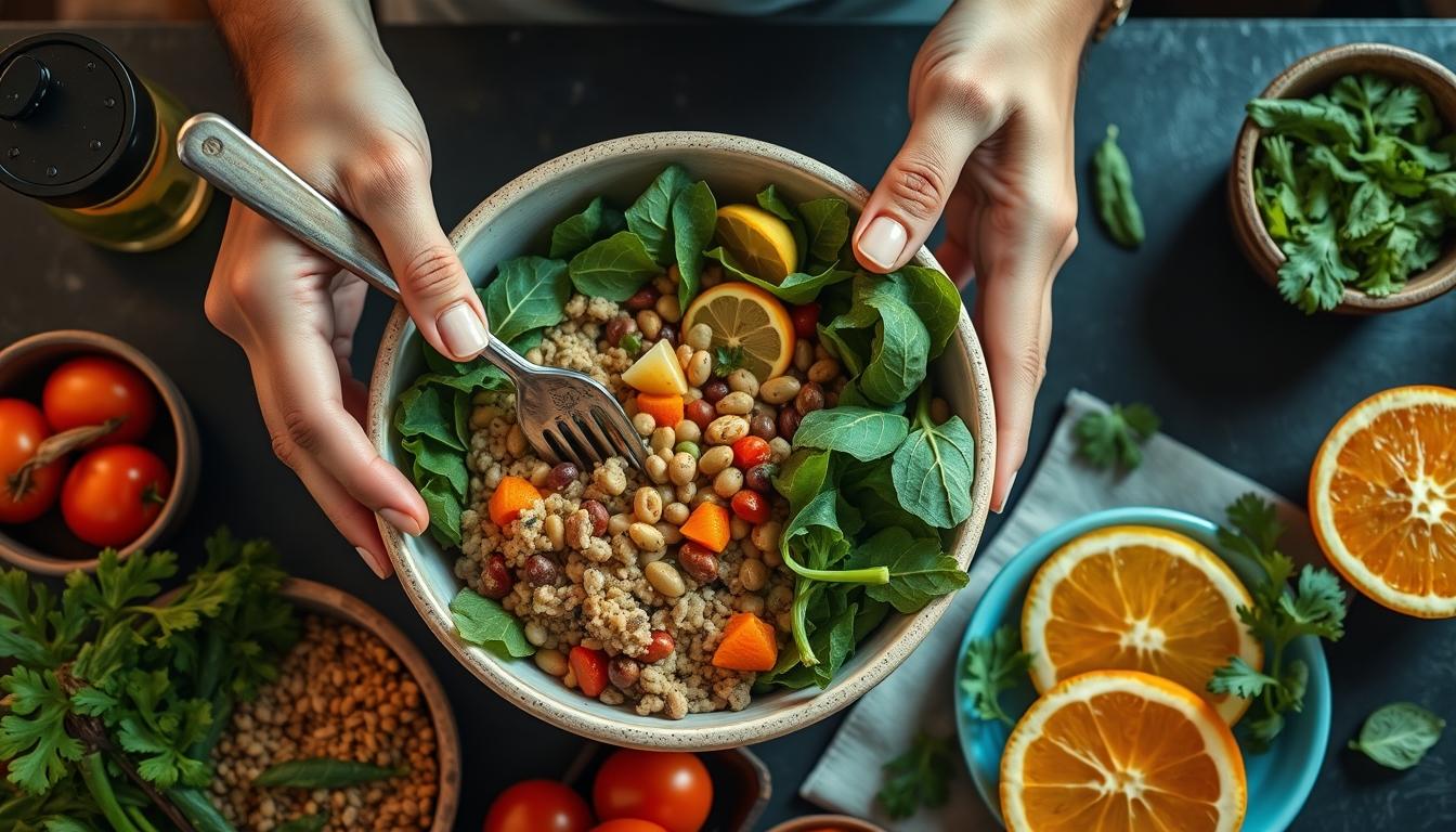 Ingredients prepared for a fast weeknight meal