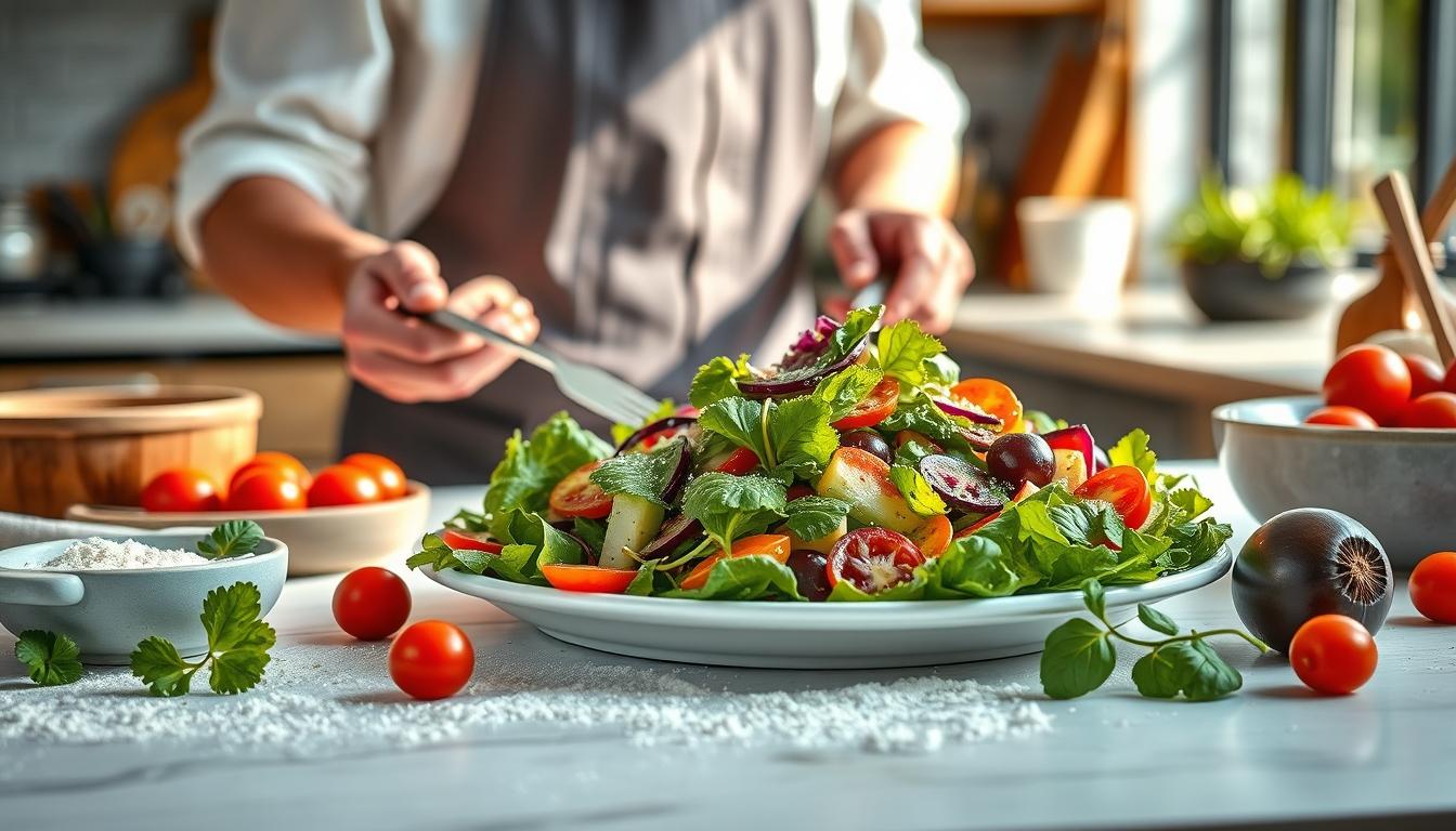 Freshly baked homemade cake in a kitchen setting